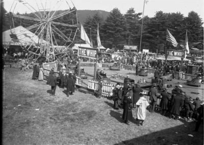 The Whip and Ferris Wheel rides at Valley Fair - 1906