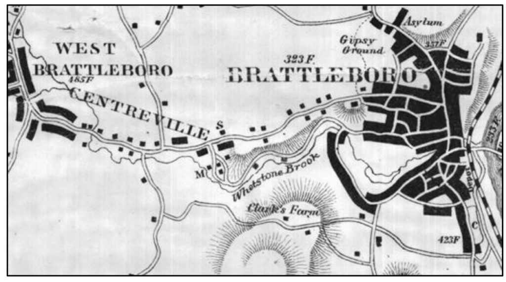 Centreville: C.W. Grau Map, 1860