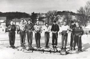 Memorial Park skiers