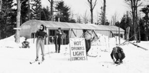 ski hut refreshment stand