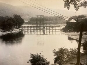Steel bridge in 1903
