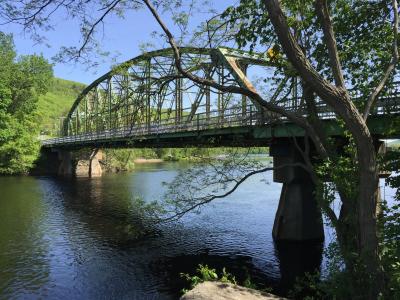 The Charles A. Dana Bridge. Photo by Michael Quilt 2017.